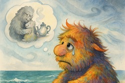 от приказката Чудовището и сънят между две сълзи